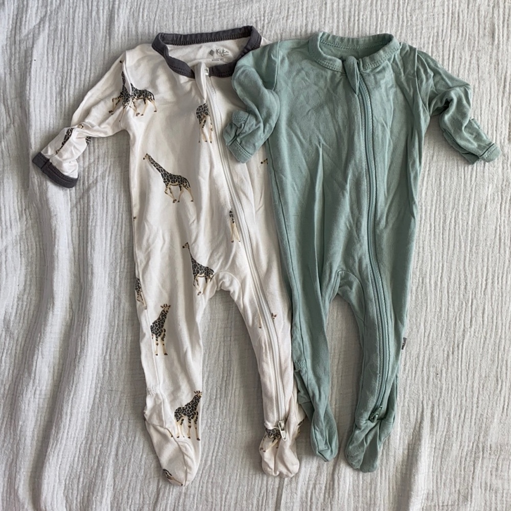 Two Kyte baby onesies